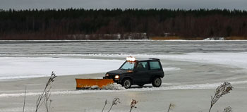 Fabriksviken Hörnefors isrally